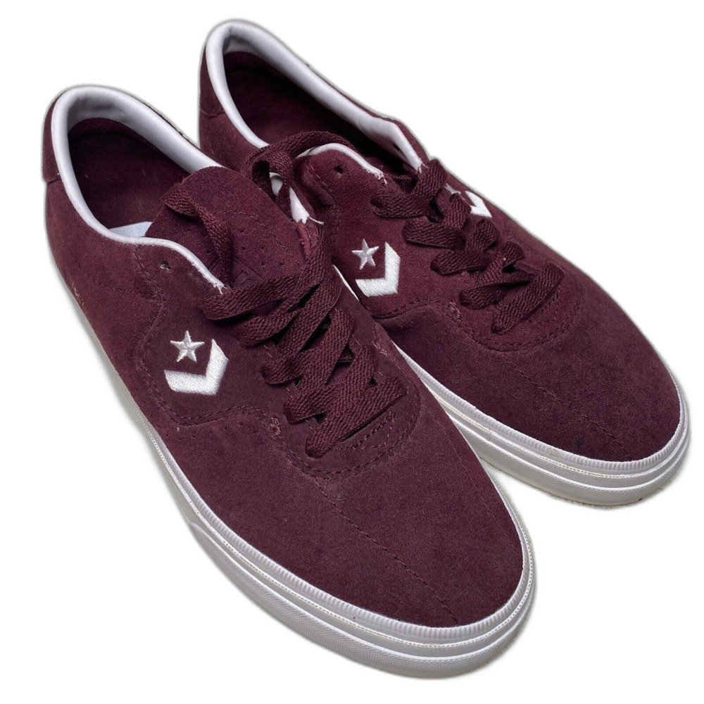 Converse Louie Lopez Pro Sneakers Low Suede Skate Mens 5 Womens 6.5 Bordeaux